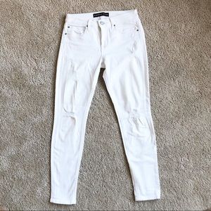 Express White Skinny Jeans